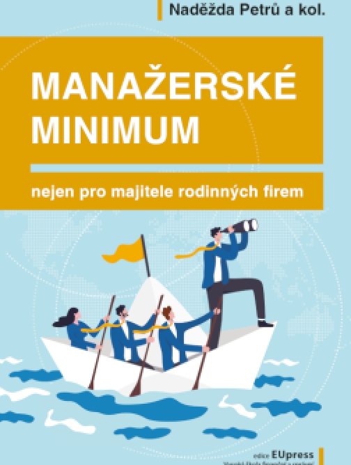 Manažerské minimum nejen pro majitele rodinných firem